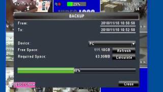 iCatch DVR Network Backup Tutorial [upl. by Ball]