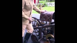 1885 Daimler Reitwagen Motorcycle [upl. by Alage749]