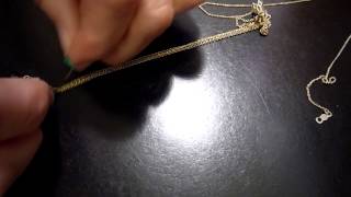 How to Untangle Gold Chains  Calla Gold Jewelry [upl. by Warrenne874]