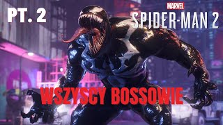 SpiderMan 2  Wszyscy bossowie pt 2  zakończenie i bonus [upl. by Heisel]