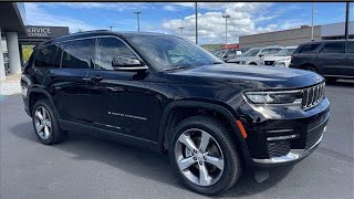 Used 2021 Jeep Grand Cherokee L South Charleston WV Dunbar WV R3722 [upl. by Felicidad]