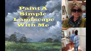 ART LEARN to paint landscape paintinglesson landscapepainting paintingtuition [upl. by Myrtie560]