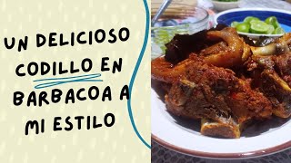 CODILLO ENCHILADO EN BARBACOA A MI ESTILO🔥🍽️ PERFECTO PARA UNA CENA NAVIDEÑA 🎄 [upl. by Annatsirhc]