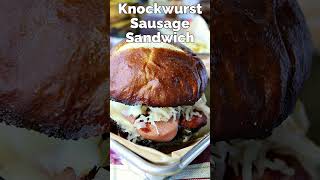 How to make a Knockwurst Sausage Sandwich [upl. by Wilone929]