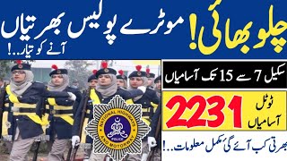 NHMP National highways amp Motorway police upcoming jobs 20232024Motorway police jobs [upl. by Wilkie]