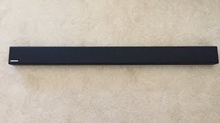 Samsung HWK550 31 Channel 340 Watt Wireless Audio Soundbar 2016 Model [upl. by Francklin]