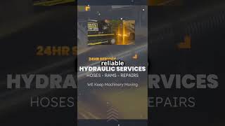 Stuck with Hydraulic Issues at Night hydraulicservices hydraulichose hydraulichoserepair [upl. by Anotyad]