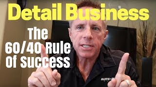 Detail Business Tips The 6040 Rule of Success [upl. by Lorn]