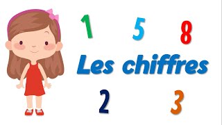 Apprendre les chiffres de 1 à 10 en français  Lets Learn [upl. by Naoma]