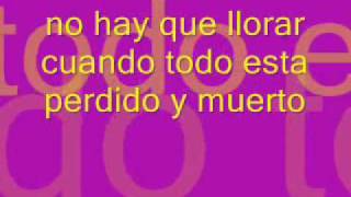 ErrewayNo hay que llorarLyrics♫ [upl. by Tymon494]