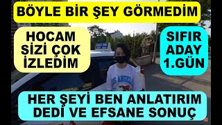 Direksiyon Eğitimi 1Gün Efsane Aday Hocam Ben Kendim Yapabilirim Sizi Çok İzledim Dedi veee [upl. by Ahsiem600]