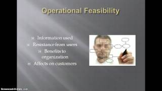 Operational Feasibility [upl. by Tollman]