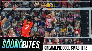 PVL Pons shines bright as Creamline fends off Chery Tiggo [upl. by Bakemeier]