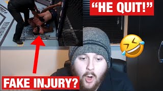 THE MMA GURU REACTS to COLBY COVINGTON TKO VS TYRON WOODLEY at UFC FIGHT NIGHT [upl. by Seena]