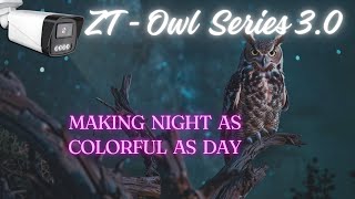 ZT Owl Series 30 Footage  Making Night As Colorful As day  Zenith Technologies cctvservices [upl. by Ezalb]