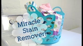 Miracle Stain Remover For Your Laundry [upl. by Gnilrad146]