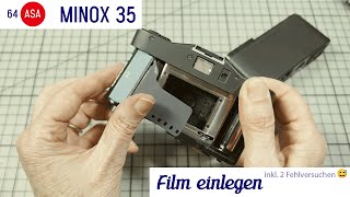 Minox 35 Filmeinlage [upl. by Cirle504]