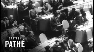 Khruschev Farewell Speech At UN 1960 [upl. by Yelime]