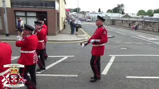 Lisburn Young Defenders FB 2  Cookstown Sons Of William FB Parade 2024 [upl. by Camel454]