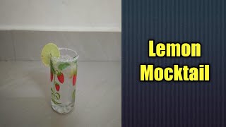 Lemon Mocktail  Refreshment drink  Yummy and Easy Mocktail [upl. by Alamac]