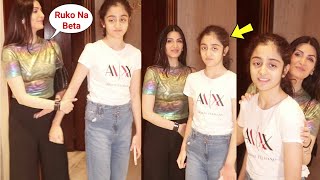 Rishi Kapoor Granddaughter Samara Sahni Looks NERVOUS While Facing Camera  Riddhima Kapoor Daughter [upl. by Elva]