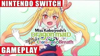 Miss Kobayashis Dragon Maid Burst Forth Choro gon ☆ Breath Nintendo Switch Gameplay [upl. by Cadmarr]