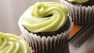 Black Bean Avocado Chocolate Cupcakes Recipe  The Vegan Cupcake Project [upl. by Eaneg]