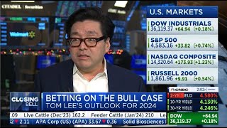 Fundstrats Tom Lee shares his thoughts for 2024 and 2025 [upl. by Eahcim]