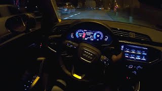 POV 2019 Audi Q3 15 35 TFSI Test Drive [upl. by Hsiwhem]