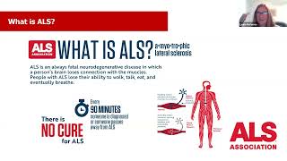 Understanding Amyotrophic Lateral Sclerosis ALS w Laurie McFarren Aug 1 2024 [upl. by Nowd381]