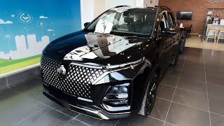 MG Hector Plus BLACKSTORM  7 Seater  Looks Sporty amp Premium  Detailed Review with Onroad Price [upl. by Yetnruoc]