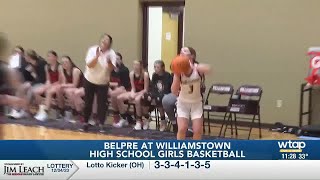 Belpre vs Williamstown Girls Basketball [upl. by Mariele]