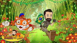 Rainforest Rangers  Tiger and Tim Save the Planet  Environmental Videos for Kids [upl. by Awahsoj]