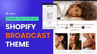 Shopify Broadcast Theme Review 2024 Pros Cons and In Depth Insights [upl. by Velma658]