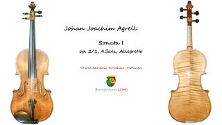 Johan Joachim Agrell op21 4Satz Allegretto [upl. by Floria]