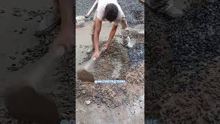 कंक्रीट मिलाने का तरीका  construction trending ytshorts shorts civilwork house shortfeed yt [upl. by Berta]