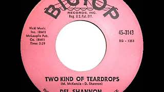 1963 HITS ARCHIVE Two Kinds Of Teardrops  Del Shannon [upl. by Guevara]