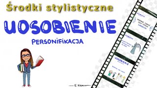 Środki stylistyczne personifikacja uosobienie [upl. by Ann-Marie]