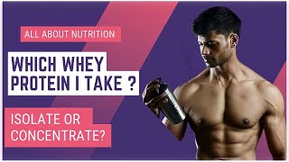 Whey Concentrate Protein vs Whey Isolate Protein Powder [upl. by Wileen]