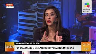 Mónica Recalde “Venimos avanzando de una manera bastante positiva en el tema de empleabilidad” [upl. by Mudenihc138]