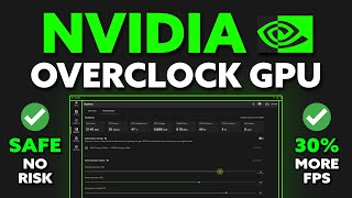 Nvidias NEW Overclock Setting  Huge FPS Boost 100 Safe [upl. by Ignatzia326]