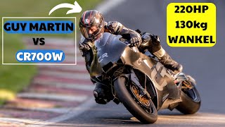 Guy Martin onboard a ROTARY bike [upl. by Enirehtacyram]