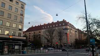 Odenplan Street Stockholm city Sweden 🇸🇪 [upl. by Attelra]