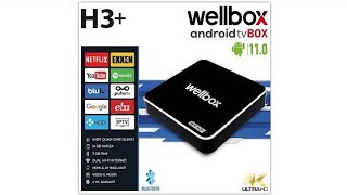 Welbox Android 11 H3 4K TVbox Kutu ve Menü Açılış İnceleme [upl. by Tessa]