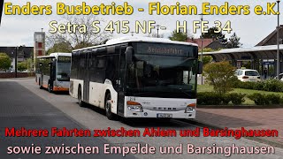 Sound Bus Setra S 415 NF von Enders Busbetrieb  H FE 34 ZF Ecomat [upl. by Dranyam595]