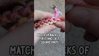 How to Make a Macrame Wristlet with 3mm cord macrame tutorial [upl. by Yesnel]