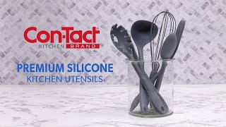 Contact Kitchen Premium Silicone Kitchen Utensils [upl. by Clementas]