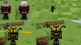 El Mejor Addon de ANTMAN para Minecraft PE 12130 [upl. by Tserof]