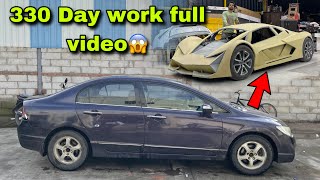 FULL 330 DAYS WORK OF LAMBORGHINI TERZO HOMEMADE😱 [upl. by Jeramey19]