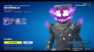 Fortnite Item Shop October 30th 2024 New RaveMello Skin [upl. by Idnil957]